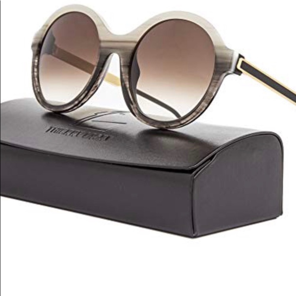 THIERRY LASRY Gray and Black Sunglasses